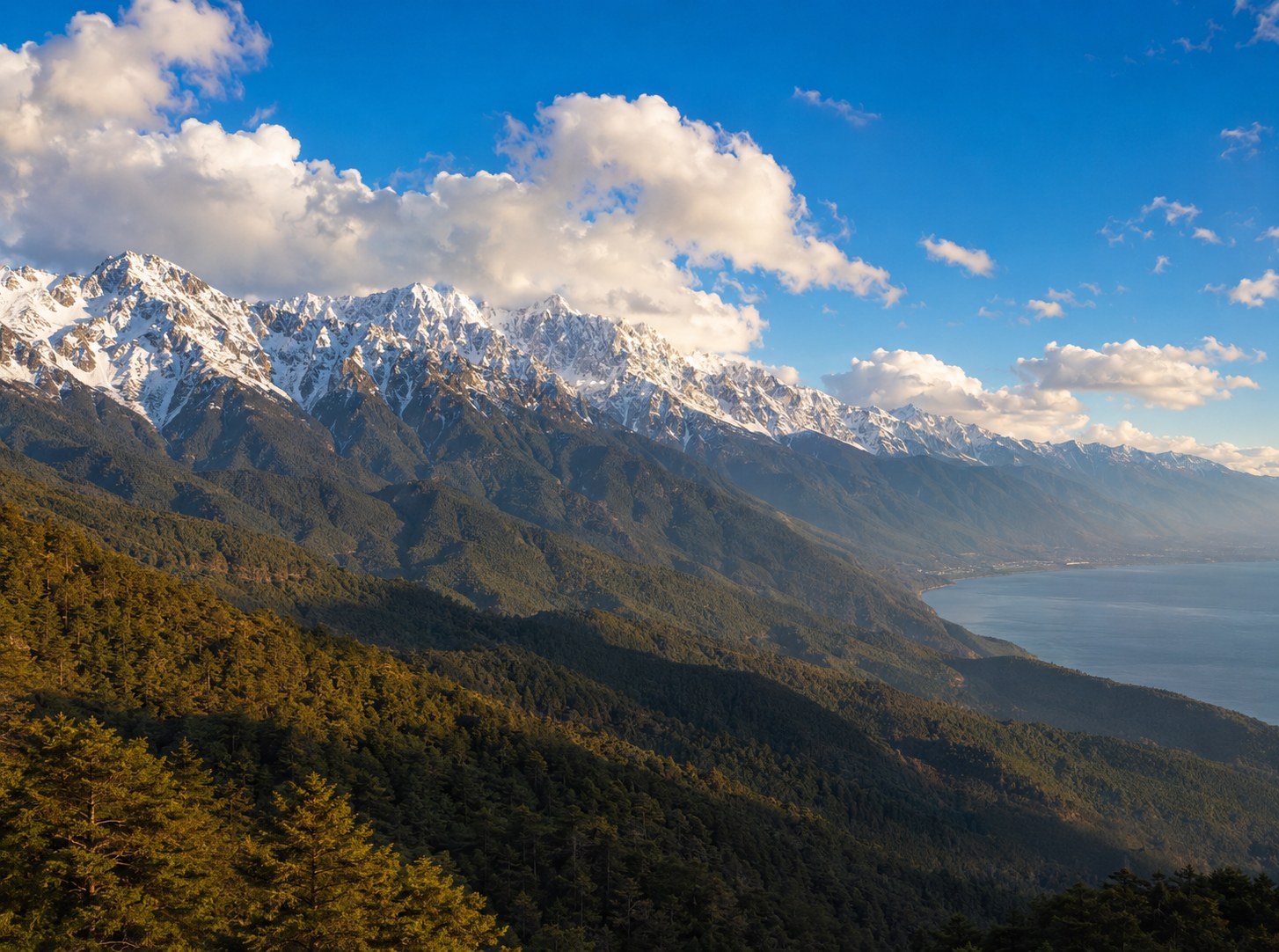 苍山十九峰 云海